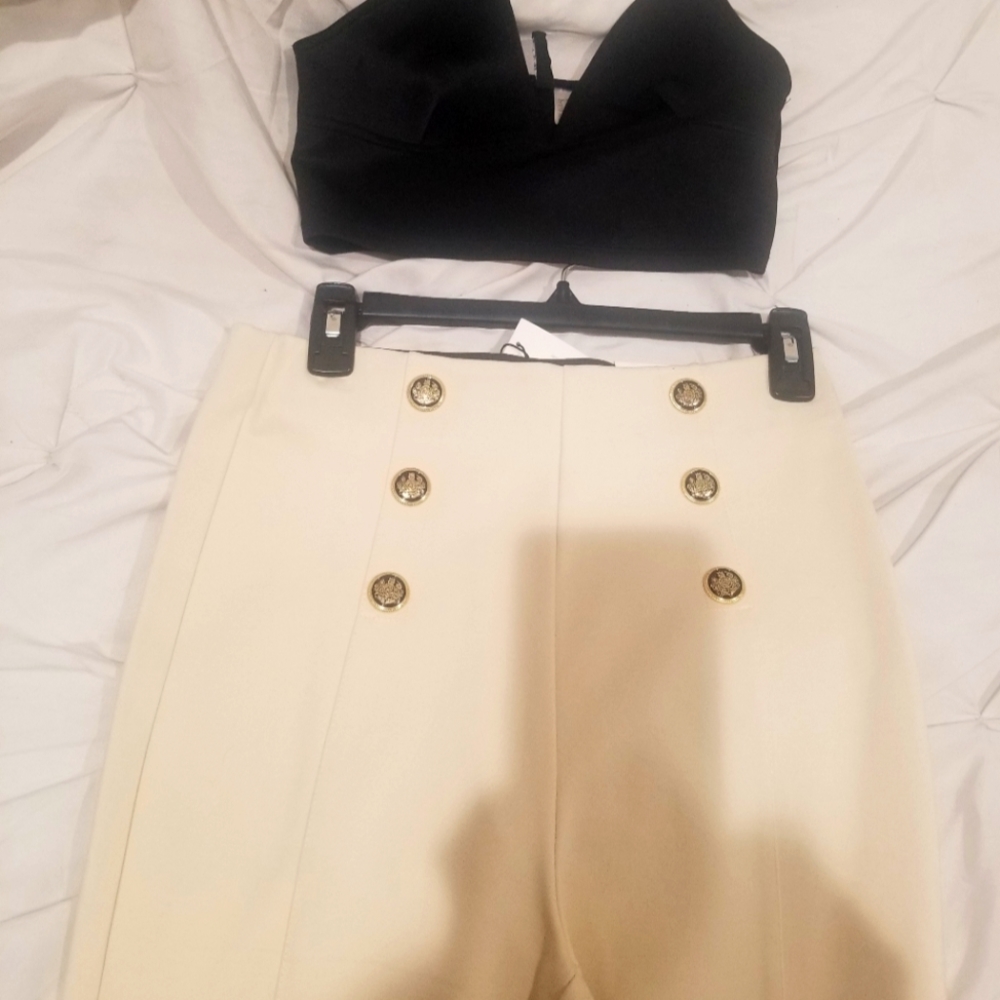 Peg Leg Boot Pants, Lg
